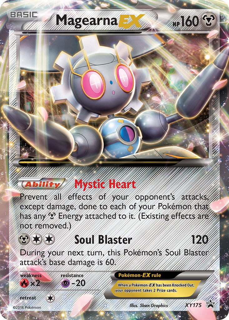 Magearna-EX - XY175 - XY Black Star Promos