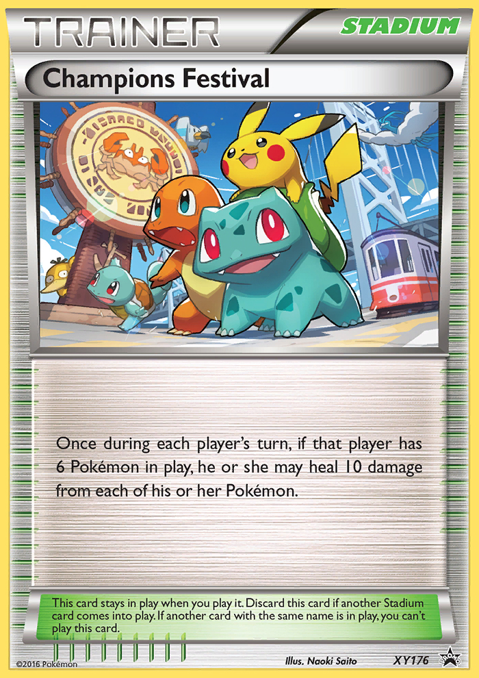 Champions Festival - XY176 - XY Black Star Promos