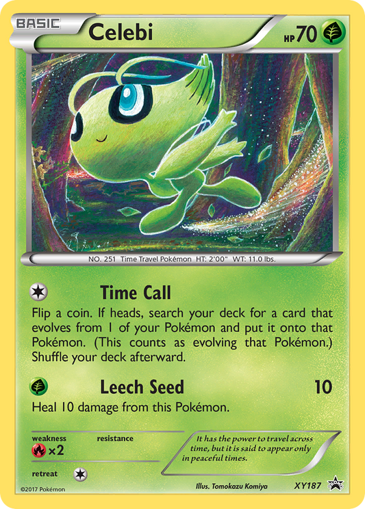 Celebi - XY187 - XY Black Star Promos