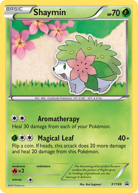 Shaymin - XY188 - XY Black Star Promos