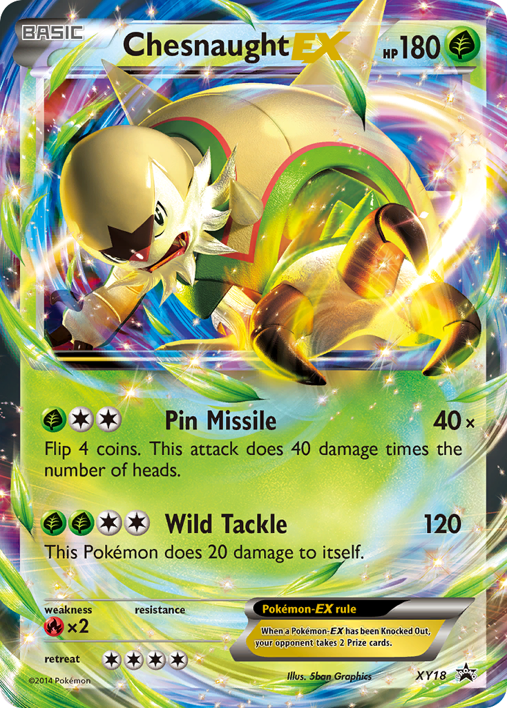 Chesnaught-EX - XY18 - XY Black Star Promos