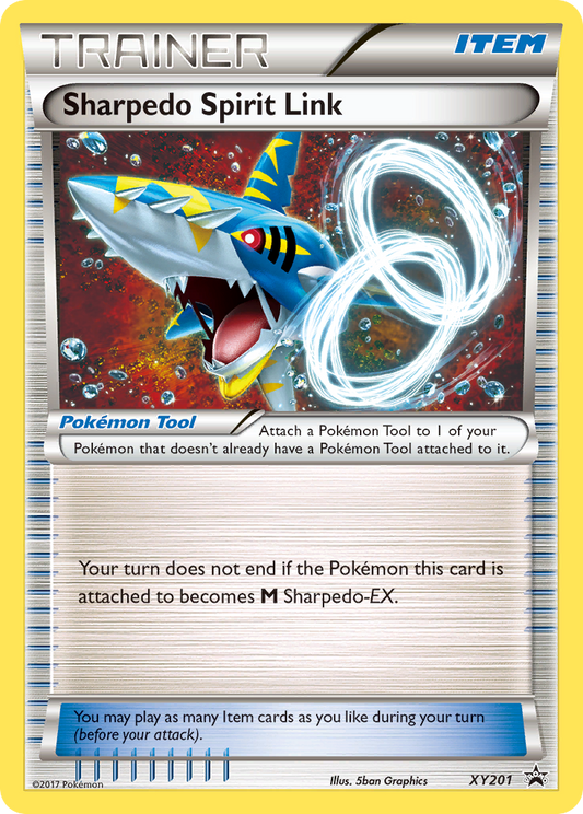 Sharpedo Spirit Link - XY201 - XY Black Star Promos