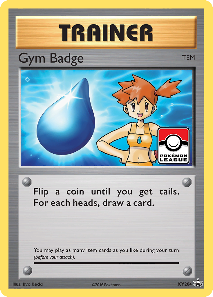 Gym Badge - XY204 - XY Black Star Promos