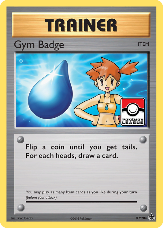 Gym Badge - XY204 - XY Black Star Promos