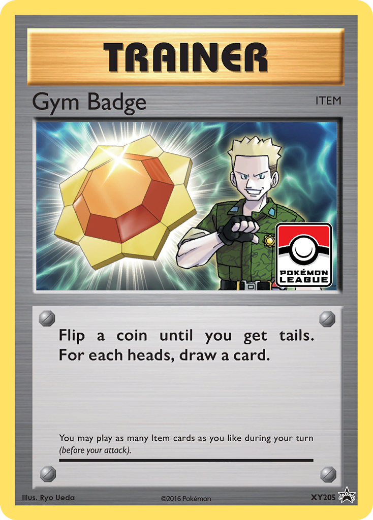 Gym Badge - XY205 - XY Black Star Promos