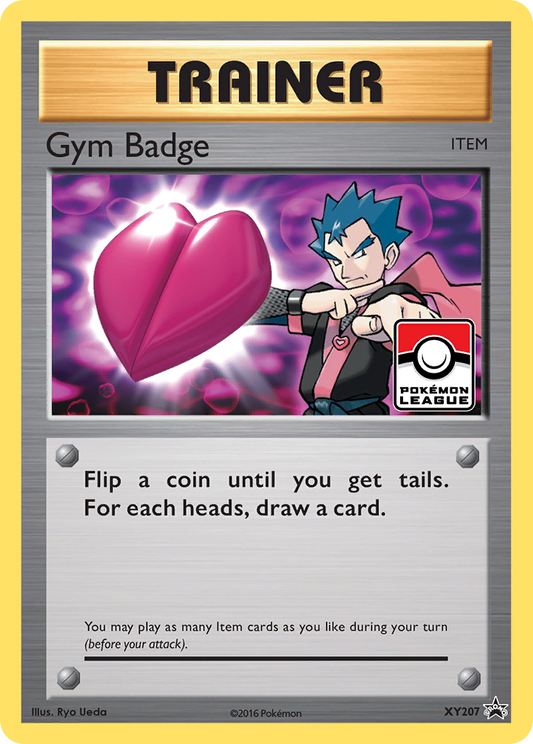 Gym Badge - XY207 - XY Black Star Promos