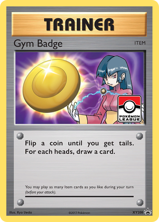 Gym Badge - XY208 - XY Black Star Promos