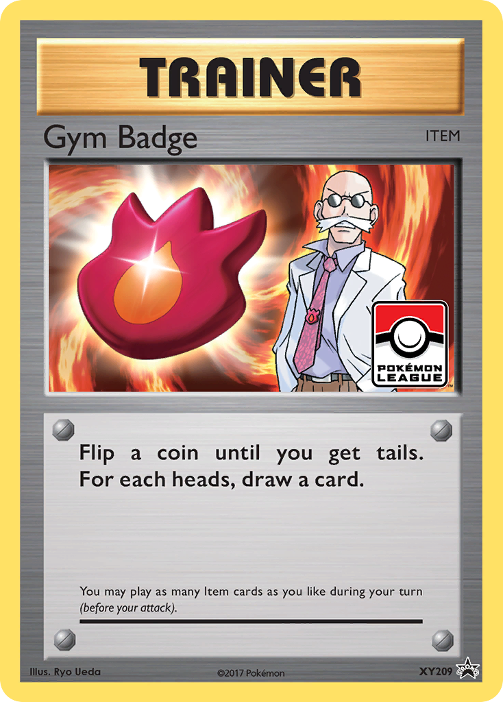 Gym Badge - XY209 - XY Black Star Promos