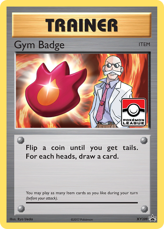 Gym Badge - XY209 - XY Black Star Promos