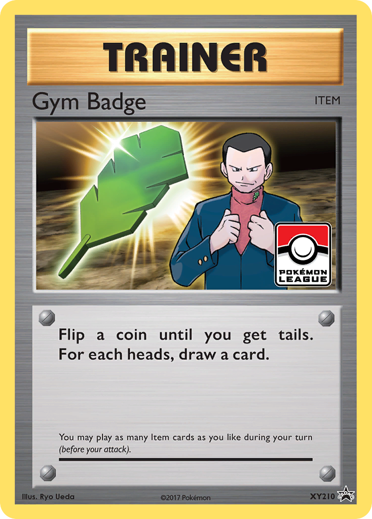 Gym Badge - XY210 - XY Black Star Promos