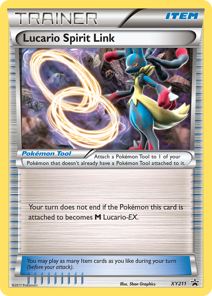 Lucario Spirit Link - XY211 - XY Black Star Promos