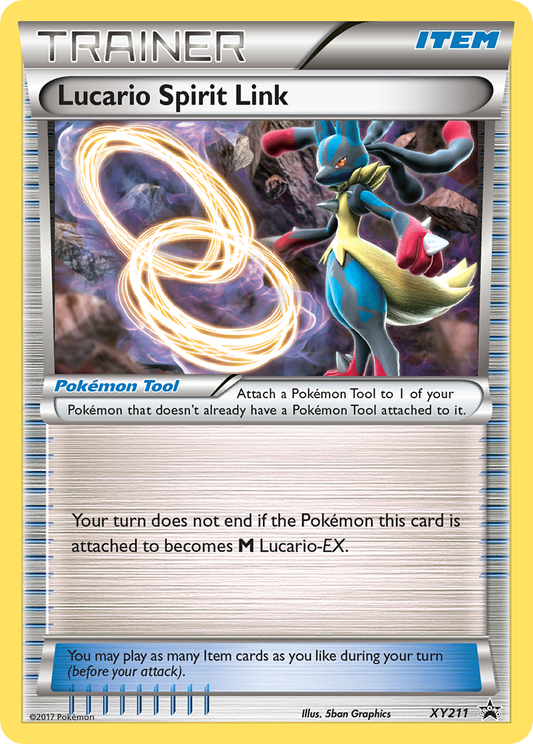 Lucario Spirit Link - XY211 - XY Black Star Promos