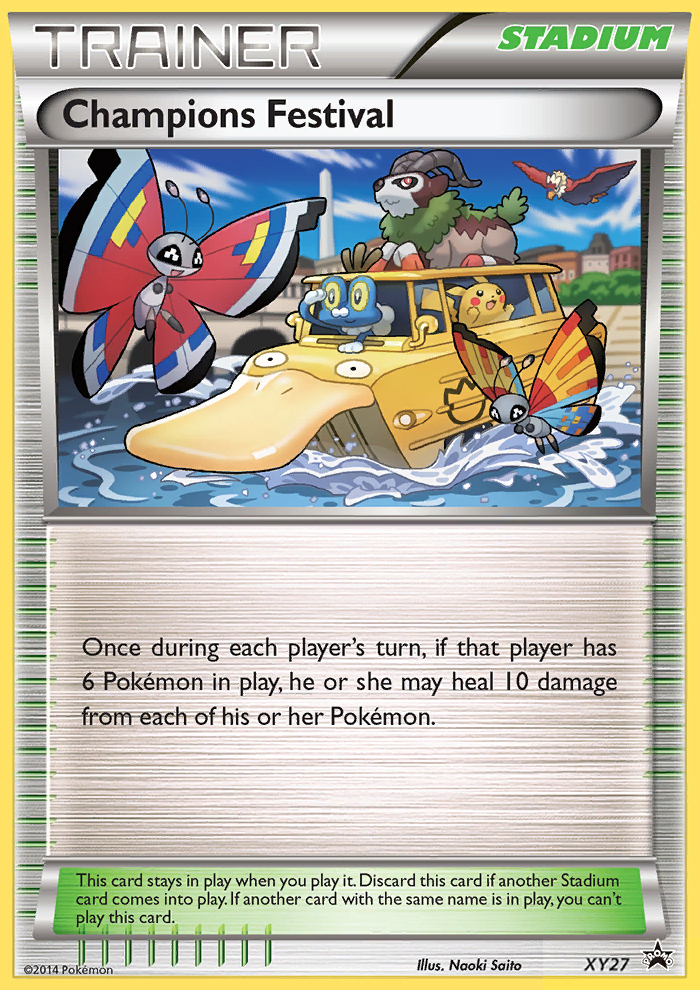 Champions Festival - XY27 - XY Black Star Promos