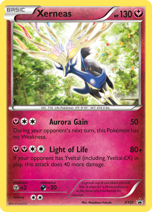 Xerneas - XY31 - XY Black Star Promos