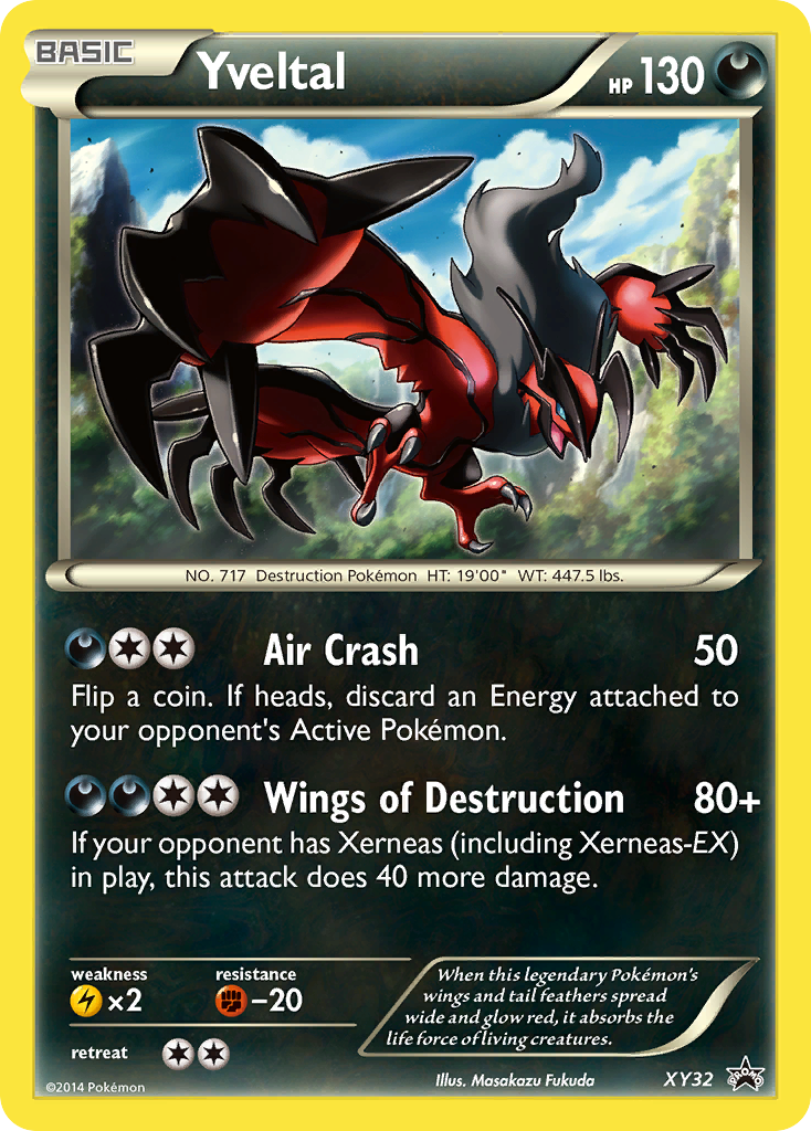 Yveltal - XY32 - XY Black Star Promos