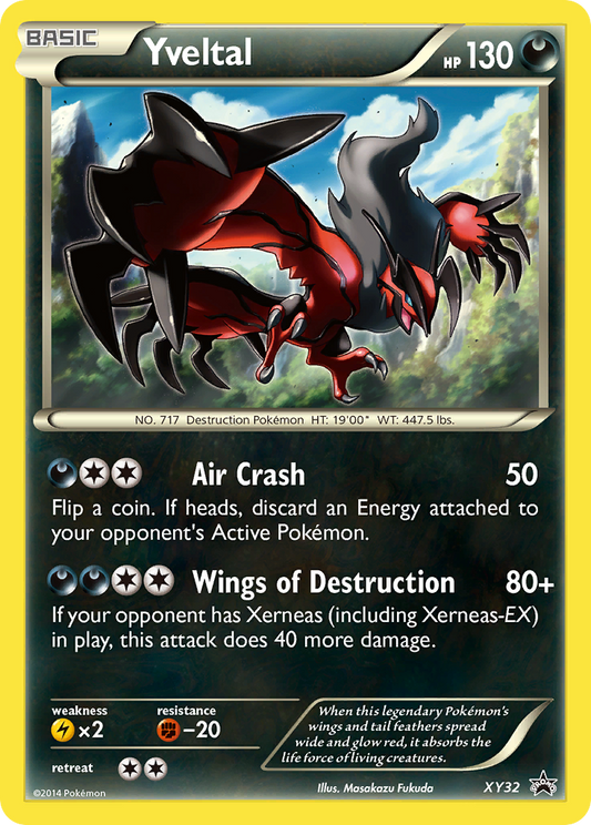 Yveltal - XY32 - XY Black Star Promos