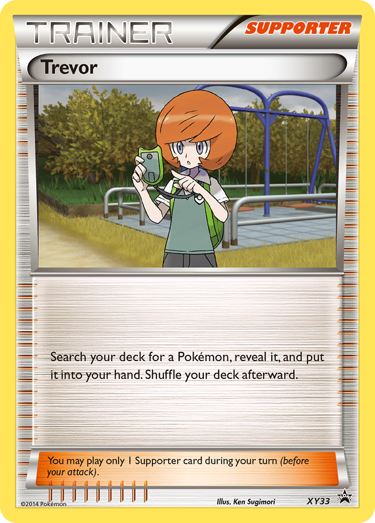 Trevor - XY33 - XY Black Star Promos