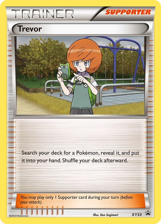 Trevor - XY33 - XY Black Star Promos