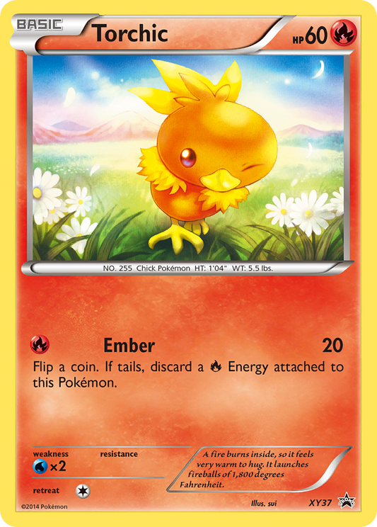 Torchic - XY37 - XY Black Star Promos