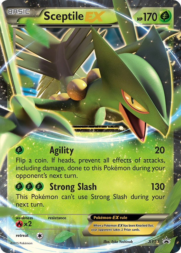 Sceptile-EX - XY53 - XY Black Star Promos