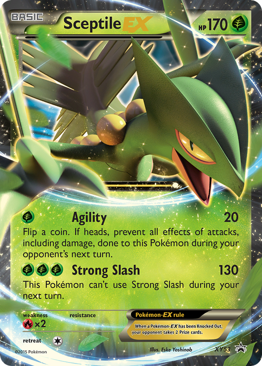 Sceptile-EX - XY53 - XY Black Star Promos