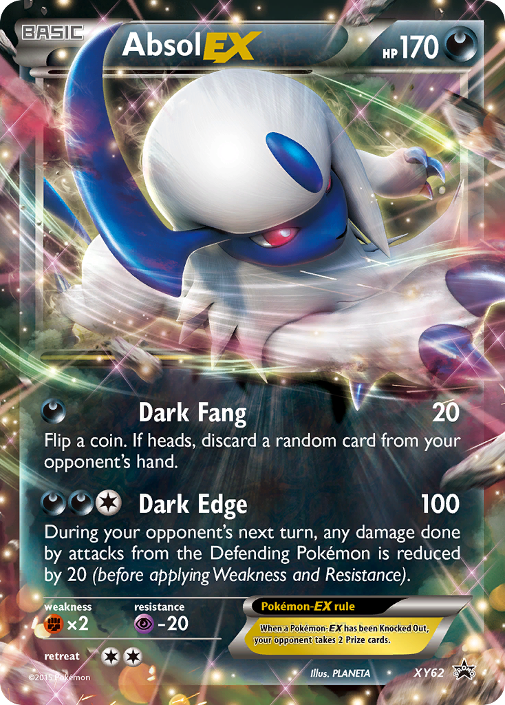 Absol-EX - XY62 - XY Black Star Promos