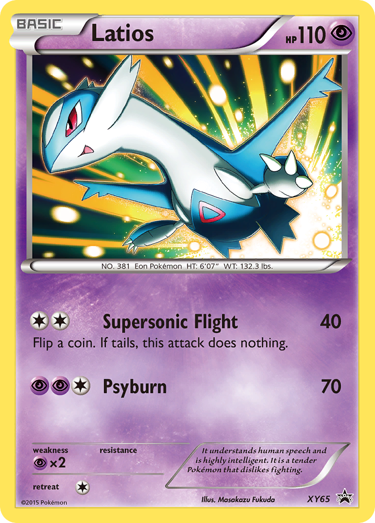 Latios - XY65 - XY Black Star Promos