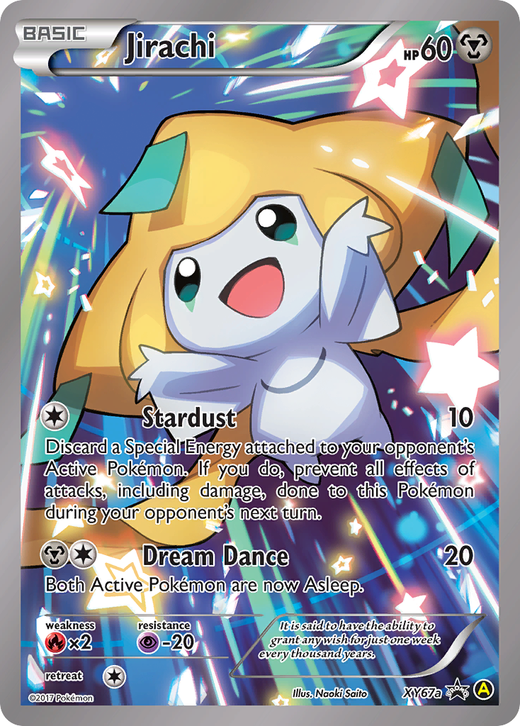 Jirachi - XY67a - XY Black Star Promos