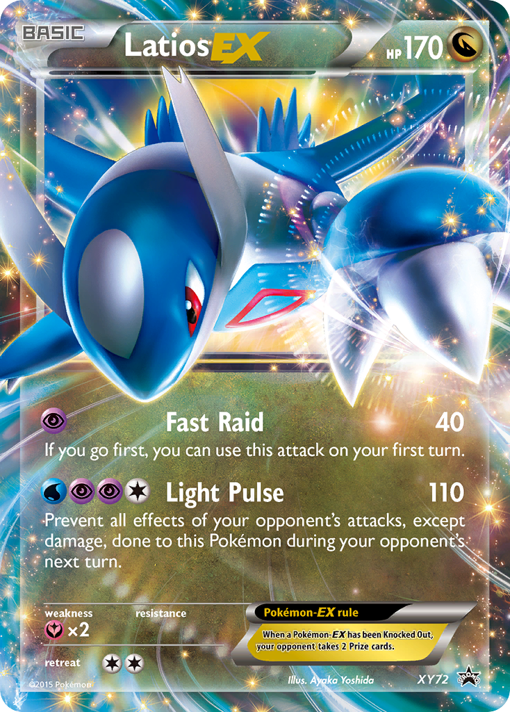 Latios-EX - XY72 - XY Black Star Promos