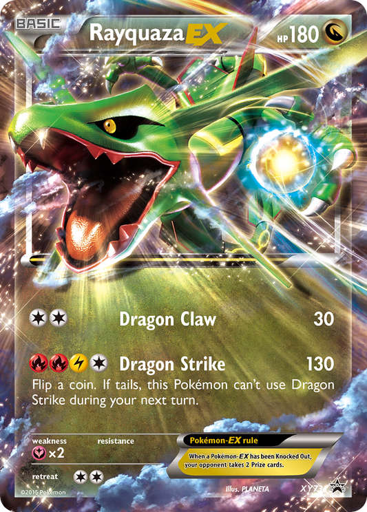 Rayquaza-EX - XY73 - XY Black Star Promos