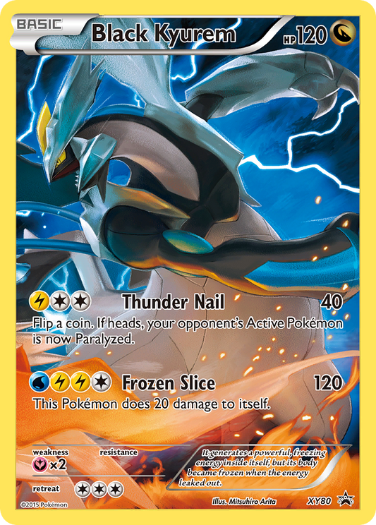 Black Kyurem - XY80 - XY Black Star Promos