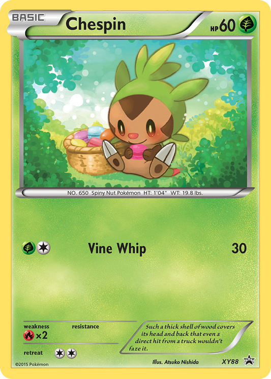 Chespin - XY88 - XY Black Star Promos