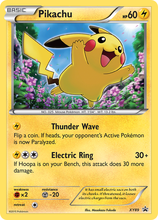 Pikachu - XY89 - XY Black Star Promos