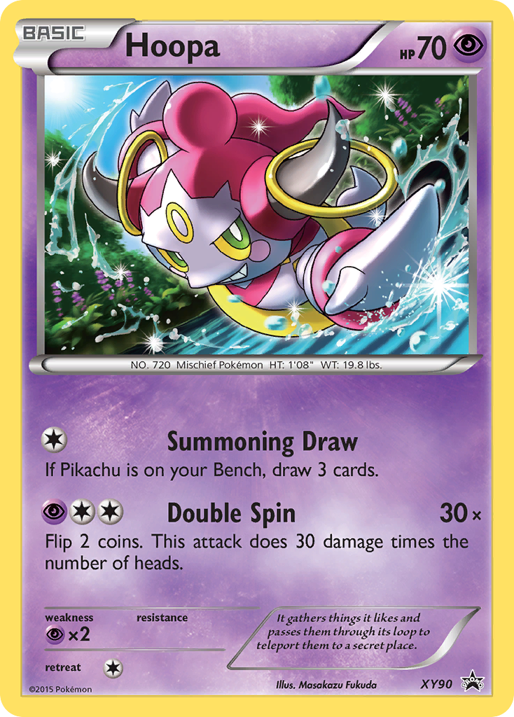 Hoopa - XY90 - XY Black Star Promos