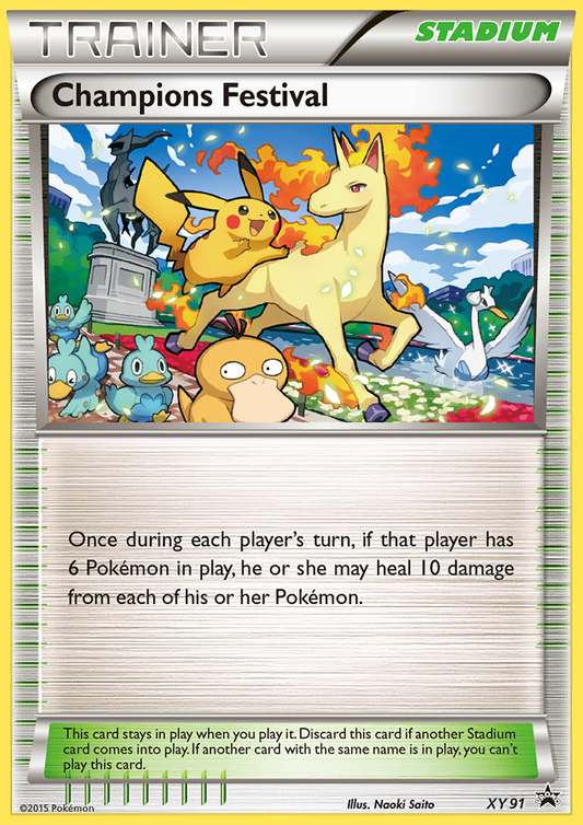 Champions Festival - XY91 - XY Black Star Promos