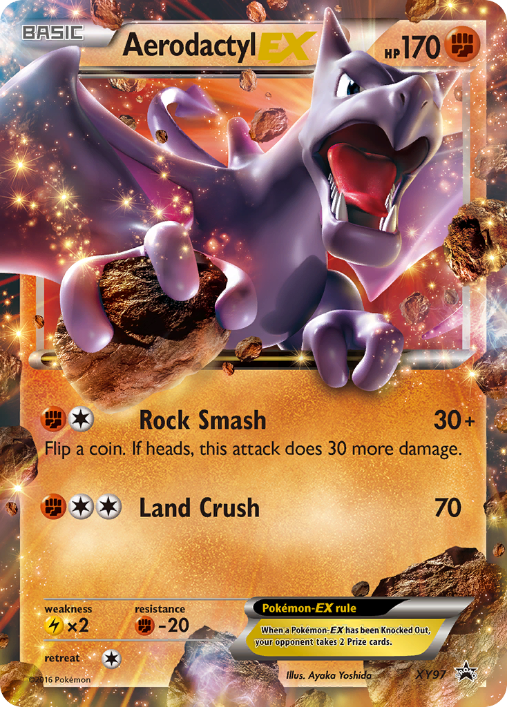 Aerodactyl-EX - XY97 - XY Black Star Promos