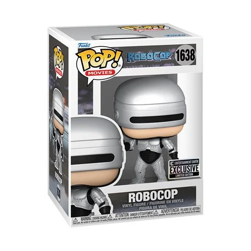 RoboCop Metallic Funko Pop! Vinyl Figure #1638 - Entertainment Earth Exclusive