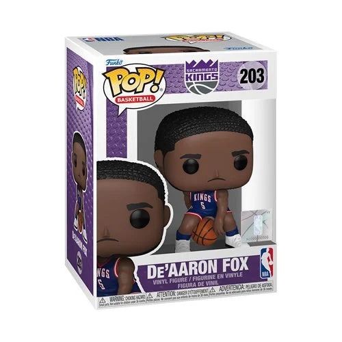 NBA Sacramento Kings De'Aaron Fox (City Edition 2024) Funko Pop! Vinyl Figure #203