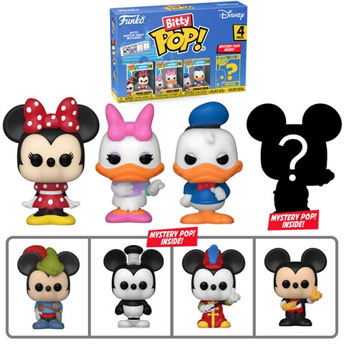 Disney Classics Minnie Mouse Funko Bitty Pop! Mini-Figure 4-Pack