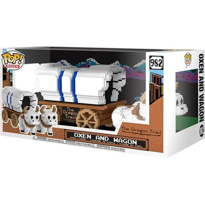 Oregon Trail Oxen and Wagon Super Deluxe Funko Pop! Ride #982