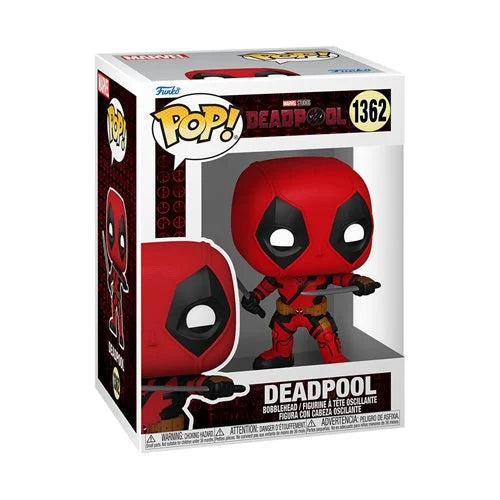 Deadpool & Wolverine Deadpool with Swords Funko Pop! Vinyl Figure #1362