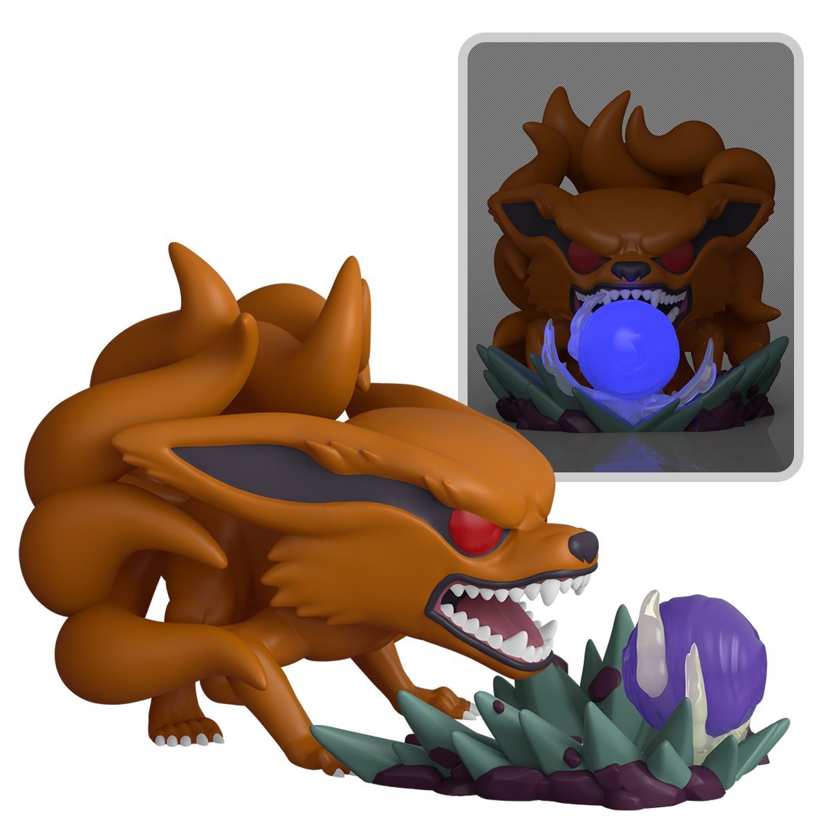 Naruto: Shippuden Kurama Glow-in-the-Dark Deluxe Funko Pop! Vinyl Figure #2118