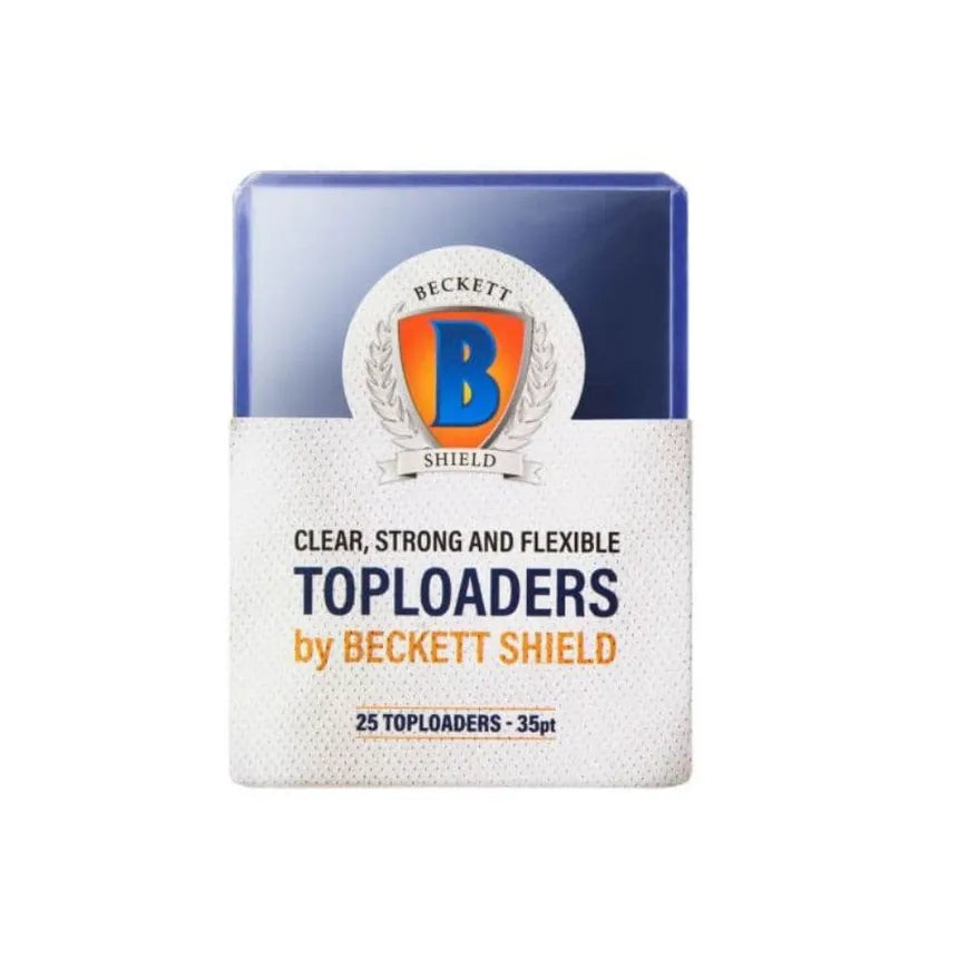 Beckett Shield Top Loader 35PT - 25ct - 3 X 4 STANDARD CARD HOLDER