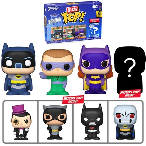 Batman 1966 Funko Bitty Pop! Mini-Figure 4-Pack