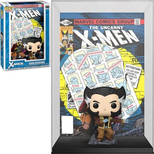 X-Men: Days of Future Past (1981) Wolverine Funko Pop! Comic Cover Figure #50 with Case