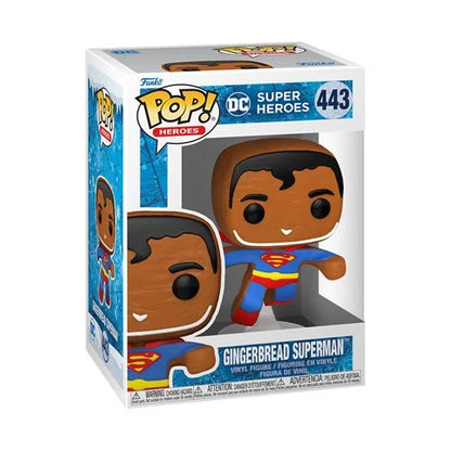 Superman Gingerbread Pop! Vinyl Figure #443