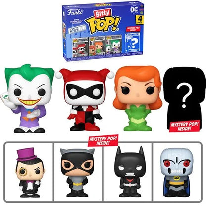 Batman Harley Quinn Funko Bitty Pop! Mini-Figure 4-Pack