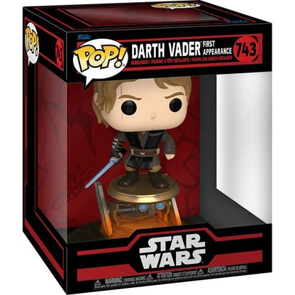 Star Wars Dark Side Darth Vader First Appearance Deluxe Funko Pop! Vinyl Figure #743