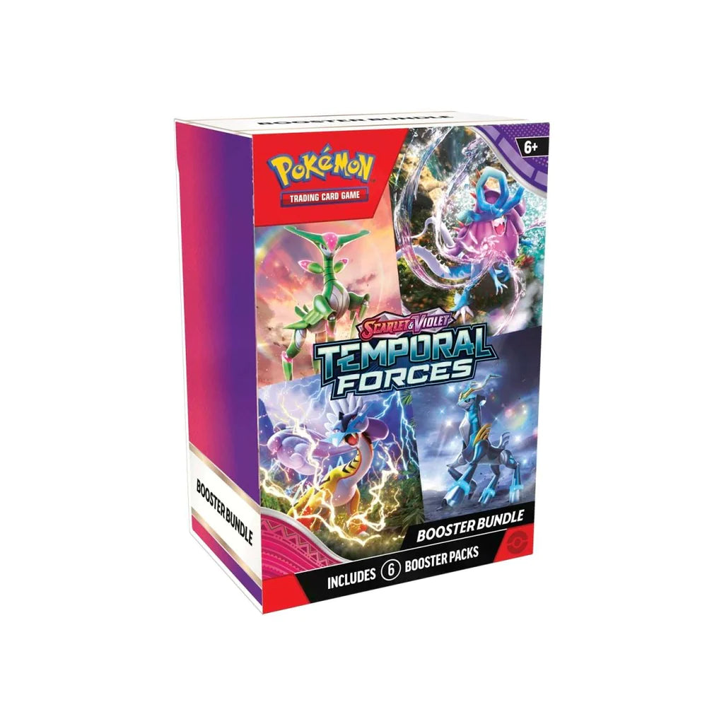 Pokemon SV5 Temporal Forces Booster Bundle