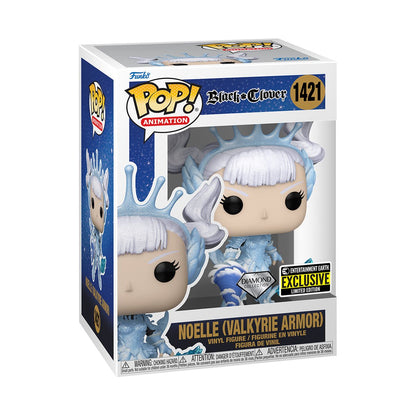 Black Clover Noelle (Valkyrie Armor) Diamond Glitter Funko Pop! Vinyl Figure #1421 - Entertainment Earth Exclusive